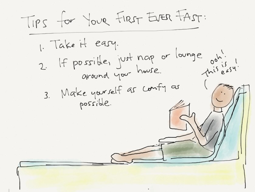 tips for your first ever fast day