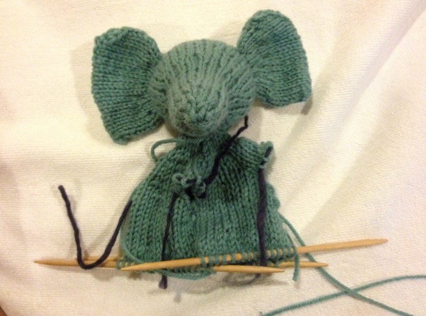 Argh! The hole for the arm is in font of the body!